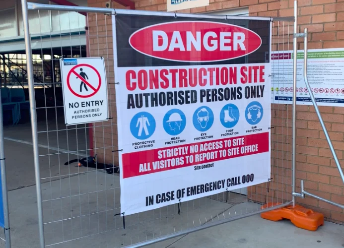 Commercial work area